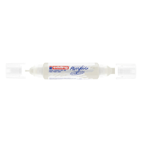 Acrylic double marker 2 - 3 mm / 5 - 10mm | Edding 5400 | traffic white | 10-pack 240319