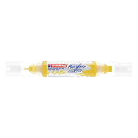 Acrylic double marker 2 - 3 mm / 5 - 10mm | Edding 5400 | traffic yellow | 10-pack