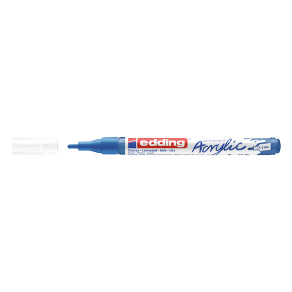 Acrylic marker 1 - 2mm | Edding 5300 | gentian blue 240190 - 1