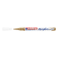 Acrylic marker 1 - 2mm | Edding 5300 | rich gold | 10-pack