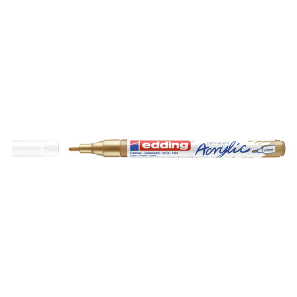 Acrylic marker 1 - 2mm | Edding 5300 | rich gold 240199 - 1