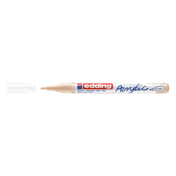Acrylic marker 1 - 2mm | Edding 5300 | warm beige 240187 - 1