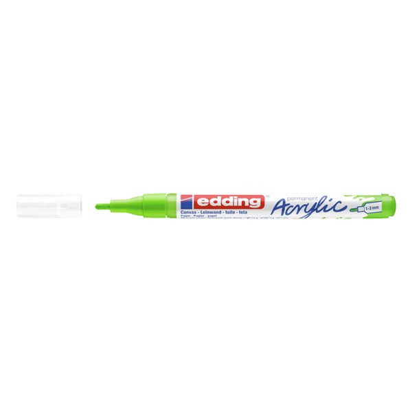 Acrylic marker 1 - 2mm | Edding 5300 | yellow-green 240201 - 1