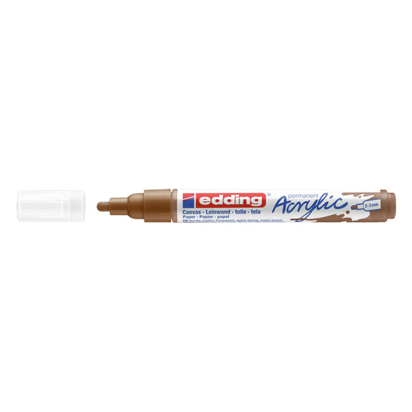 Acrylic marker 2 - 3mm | Edding 5100 | hazelnut 240174 - 1