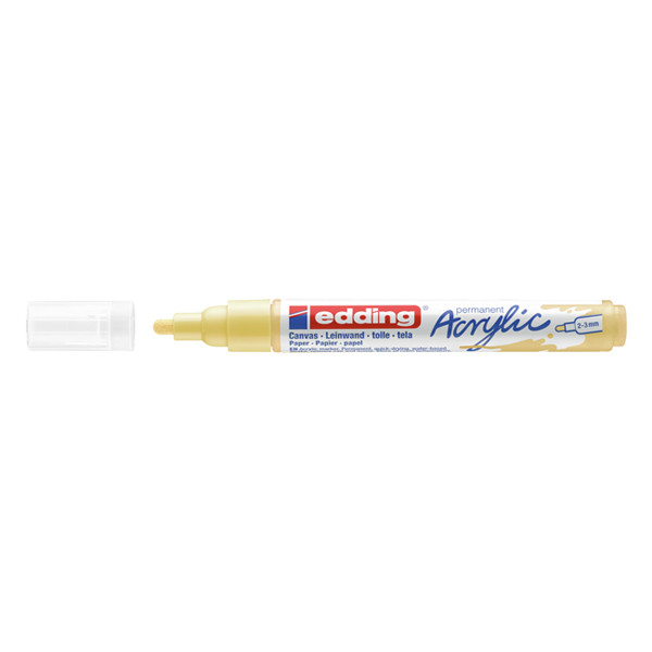 Acrylic marker 2 - 3mm | Edding 5100 | pastel yellow 240171 - 1