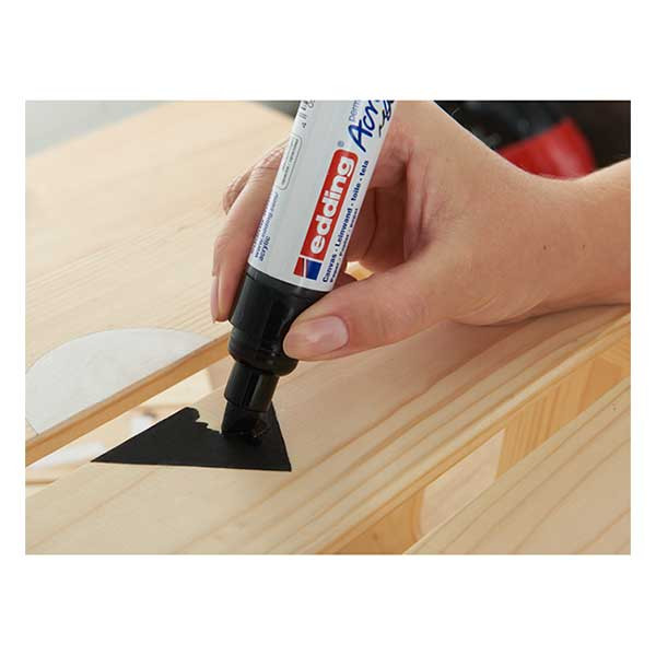 Acrylic marker 5 - 10mm | Edding 5000 | deep black 240136 - 2