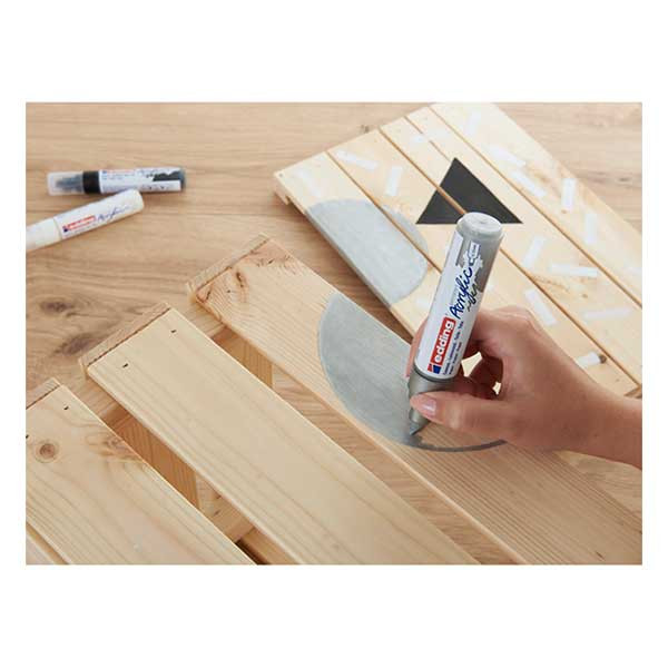 Acrylic marker 5 - 10mm | Edding 5000 | silver 240150 - 2