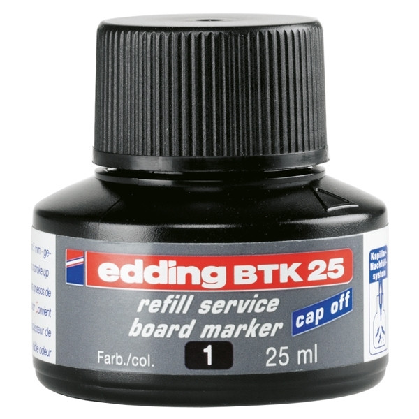 Edding BTK 25 black refill ink (25ml) 4-BTK25001 200560 - 1