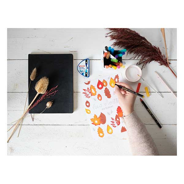 Brush pen | light orange | Edding 1340 239394 - 2
