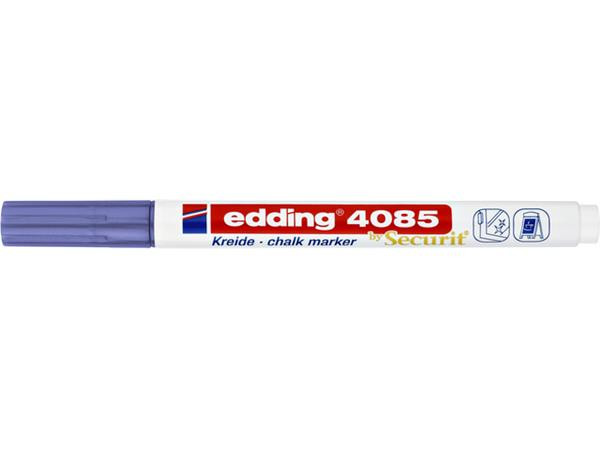 Chalk marker 1 - 2mm round | metallic purple | Edding 4085 240108 - 1
