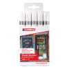 Chalk markers | white | Edding 4095 | 5-pack