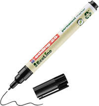 Edding EcoLine 25 black permanent marker (1mm round) 4-25001 240338