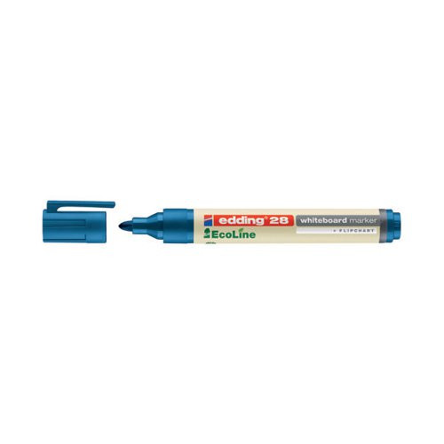 Edding EcoLine 28 blue whiteboard marker (1.5mm - 3mm round) 4-28003 240349 - 1