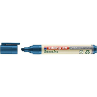 Edding EcoLine 29 blue whiteboard marker (1mm - 5mm chisel) 4-29003 240353