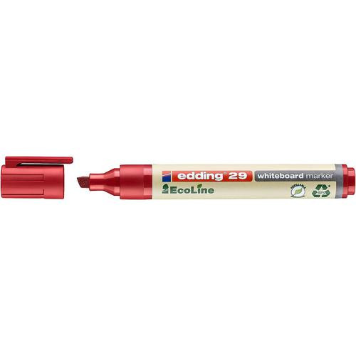 Edding EcoLine 29 red whiteboard marker (1mm - 5mm chisel) 4-29002 240352 - 1