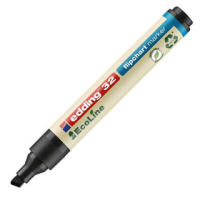 Edding EcoLine 32 black flipchart marker (1mm - 5mm chisel) 4-32001 240359