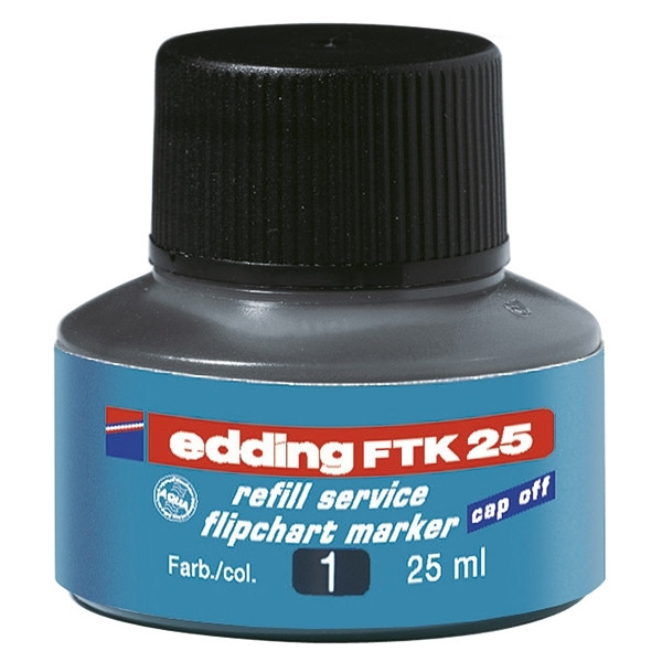 Edding FTK 25 black ink refill 4-FTK25001 200954 - 1