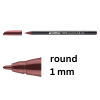 Felt-tip pen | English red | Edding 1200 200977 - 1
