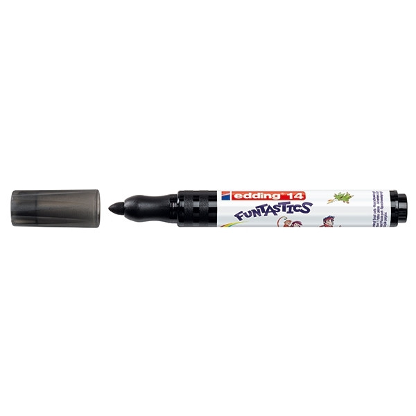 Felt-tip pen | black | Edding 14 Funtastics 239250 - 1