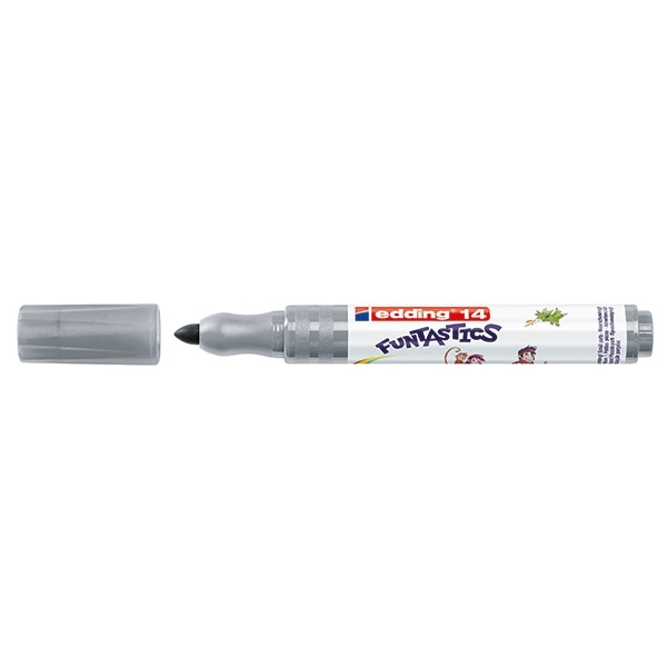 Felt-tip pen | grey | Edding 14 Funtastics 239261 - 1