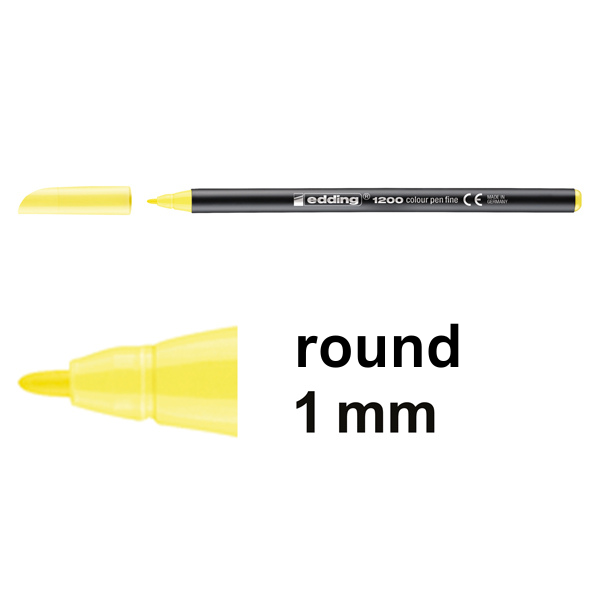 Felt-tip pen | honeydew melon | Edding 1200 239387 - 1
