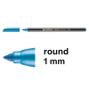 Felt-tip pen | metallic blue | Edding 1200 239337 - 1