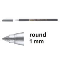 Felt-tip pen | metallic silver | Edding 1200 239340
