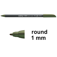 Felt-tip pen | olive green | Edding 1200 200971