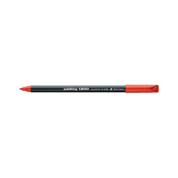 Felt-tip pen | red | Edding 1200 200959 - 1