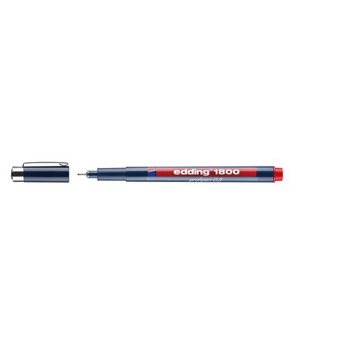Fineliner | 0.25mm | blue | Edding 1880 Profipen 239227 - 1