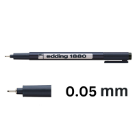 Fineliner | 0.5mm | black | Edding 1880 239317