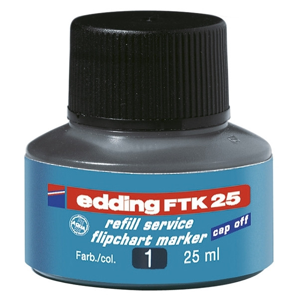 Flipchart marker ink refill | black | Edding PTK 25 200954 - 1