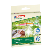 Highlighters | assorted colours | Edding EcoLine 24 | 4-pack 200501
