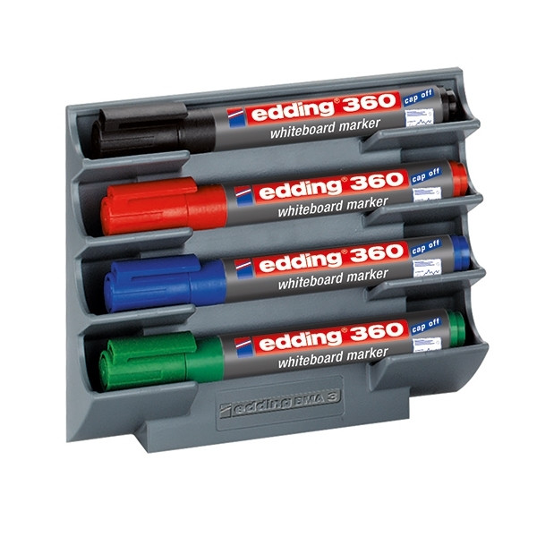 Magnetic marker holder | 4-pens | Edding 239245 - 1
