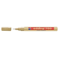 Paint marker 0.8mm round | Edding 780 | gold 200634