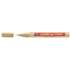 Paint marker 0.8mm round | Edding 780 | gold