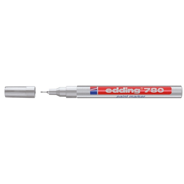 Paint marker 0.8mm round | Edding 780 | silver 200636 - 1
