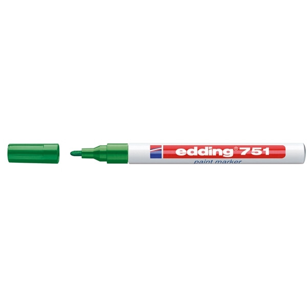 Paint marker 1 - 2mm round | Edding 751 | green 200602 - 1