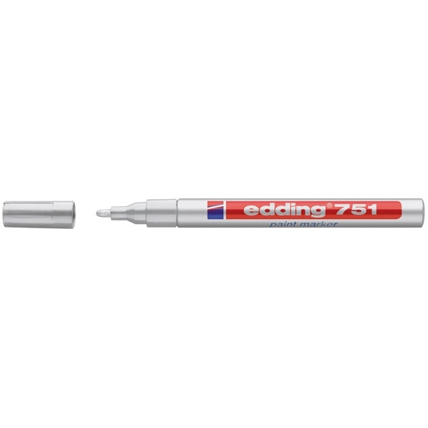 Paint marker 1 - 2mm round | Edding 751 | silver 200620 - 1
