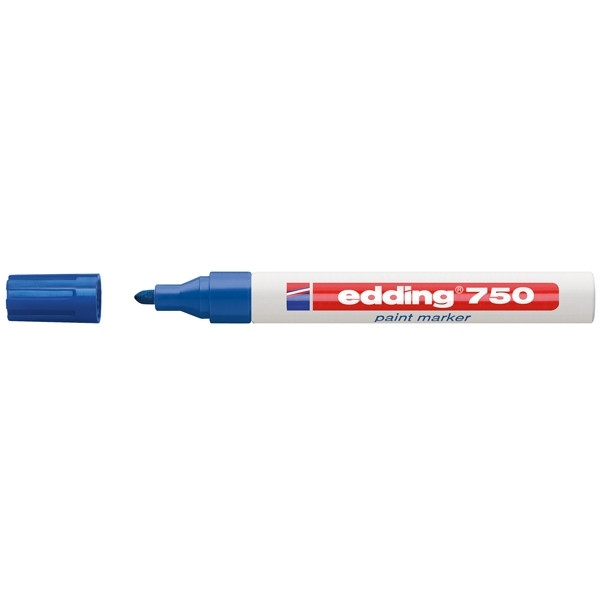 Paint marker 2 - 4mm round | Edding 750 | blue 200572 - 1