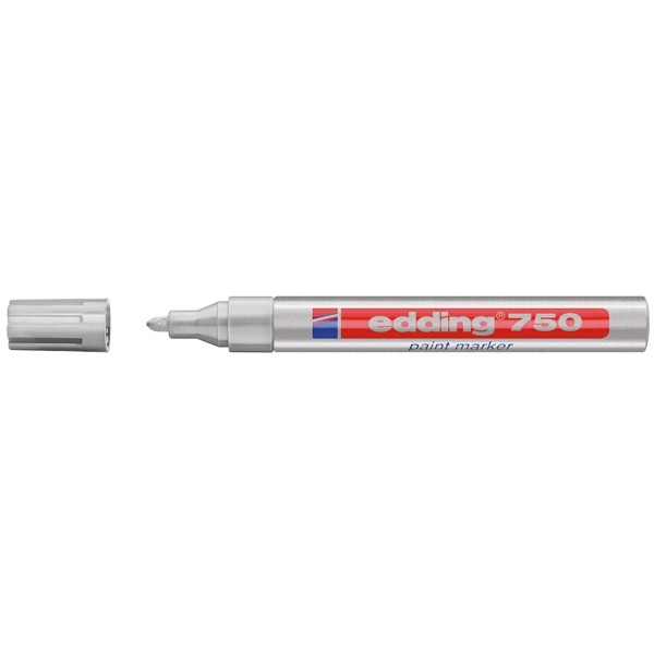 Paint marker 2 - 4mm round | Edding 750 | silver 200592 - 1