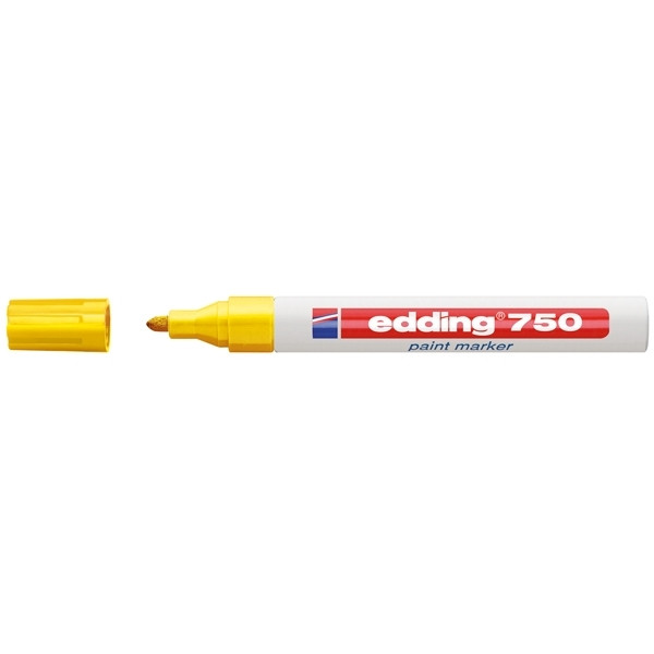 Paint marker 2 - 4mm round | Edding 750 | yellow 200576 - 1