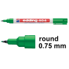 Permanent marker 0.75mm | Edding 404 | green