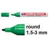 Permanent marker 1.5 - 3mm | Edding 3000 | green