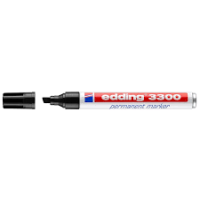 Permanent marker 1 - 5mm chisel | Edding 3300 | black 200814