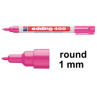 Permanent marker 1mm | Edding 400 | pink 200803
