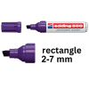 Permanent marker 2 - 7mm chisel | Edding 500 | purple