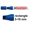 Permanent marker 5 - 16mm chisel | Edding 850 | blue 200548 - 1