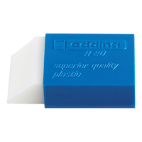 Edding R20 white eraser with blue holder 4-R20 200509