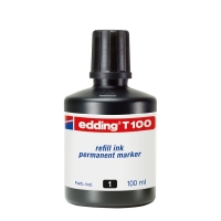 Edding T100 black ink refill (100ml) 4-T100001 200552